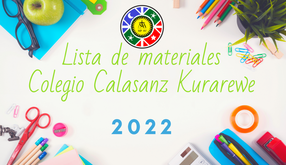 Lista de materiales - Enseñanza básica - Colegio Calasanz Kurarewe